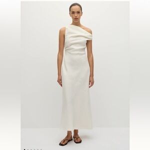 Faithfull the Brand Suis Midi Dress White